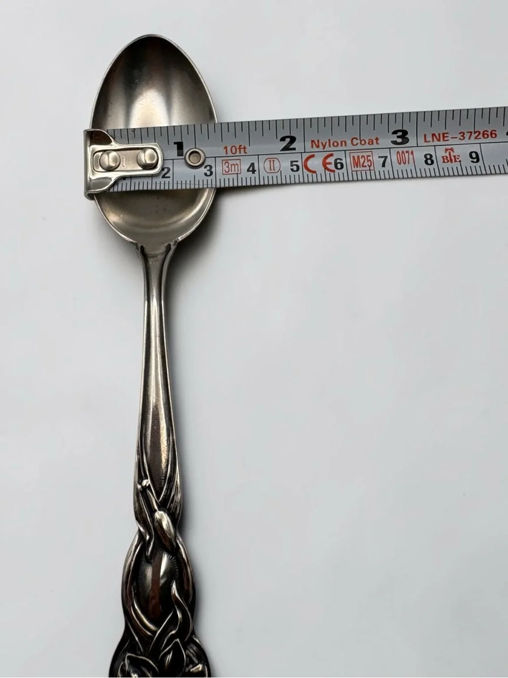 Antique Narcissus by Fessenden Sterling Silver 925 Spoon 5 7/8” Demitasse Floral